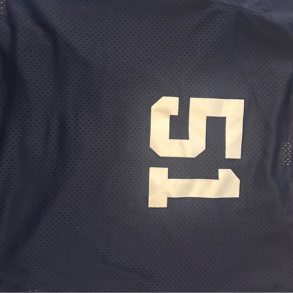 Mitchell & Ness Navy Mesh Jersey with Red Label - Picture 5 of 5